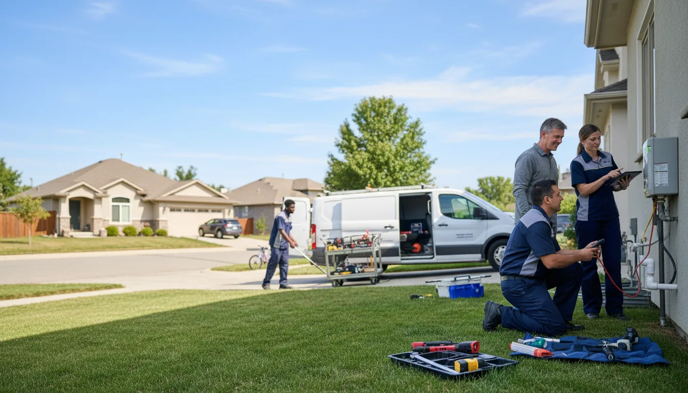 Tankless water heater service in Gilberts, IL